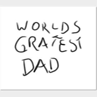 Worlds Greatest Dad Posters and Art